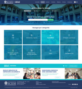 Portal de Servicios de la Universidad Icesi